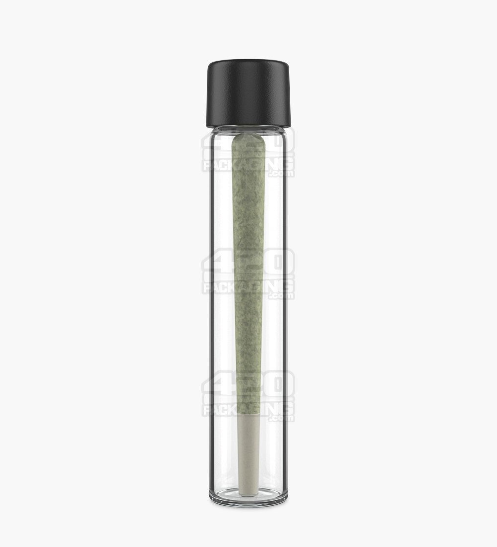 120mm Glass Tube With Child Resistant Black Cap