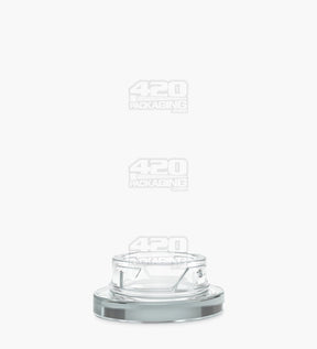 45mm Clear 7ml Glass Concentrate Jar With Black Cap 240/Box - 4