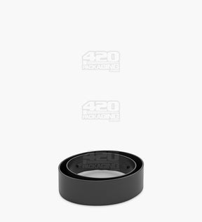 45mm Clear 7ml Glass Concentrate Jar With Black Cap 240/Box - 10