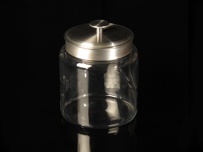 96 oz Anchor Montana Jar glass with Metal Lid 1 set per case - 1