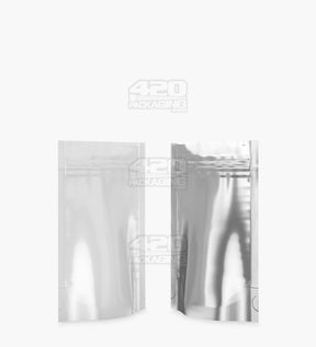 Glossy White 3.5 x 5 Inch Vista Mylar Bags 1000/Box - 2