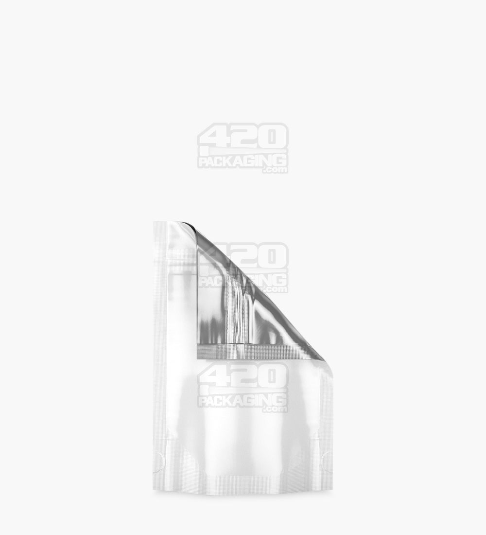 Glossy White 3.5 x 5 Inch Vista Mylar Bags 1000/Box - 1