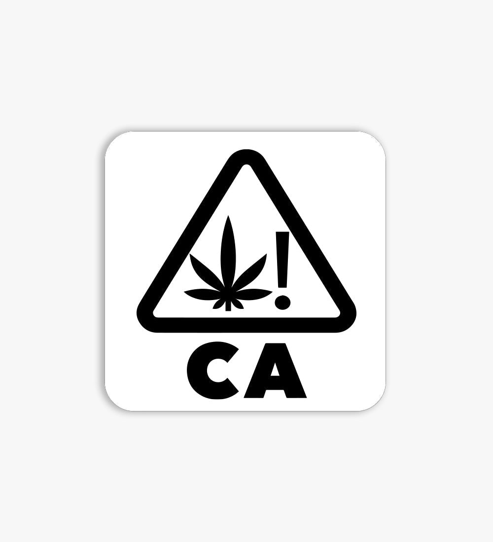 California Label Universal Clear Product Symbol 1000/Roll