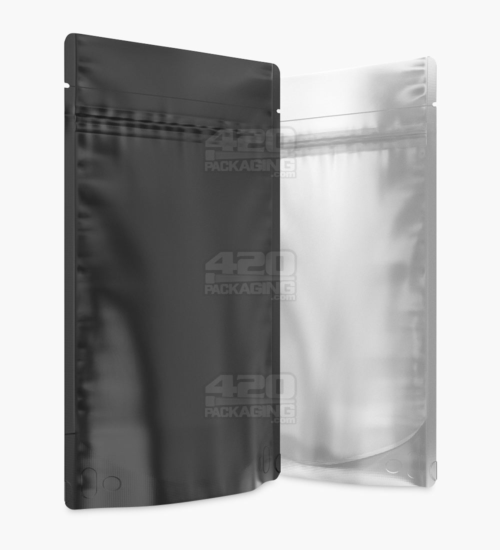 Matte-Black 6 x 9.3 Vista Mylar Tamper Evident Bags