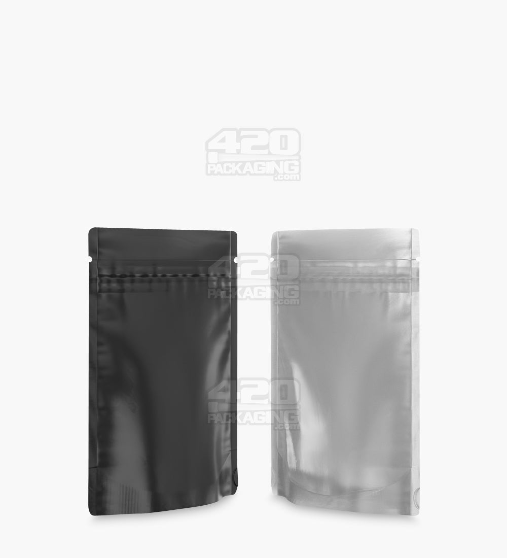 Matte Black 3.62 x 5 Inch Vista Mylar Bags 1000/Box - 2