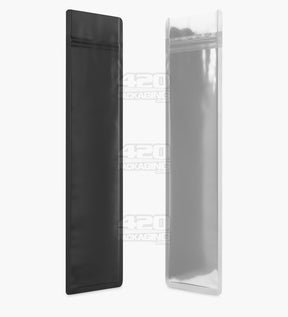 Matte-Black 2.5" x 9" Mylar Tamper Evident Vista Bags (3.5 grams) 100/Box