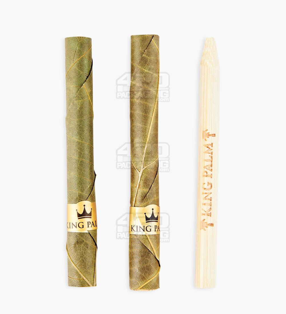 King Palm Mango OG Natural Mini Leaf Blunt Wraps 20/Box - 5