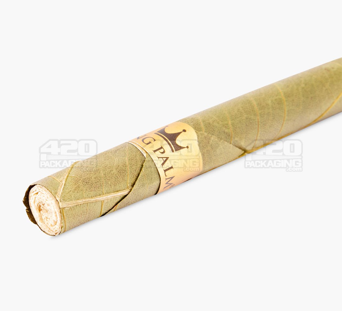 King Palm Banana Cream Natural Mini Leaf Blunt Wraps 15/Box - 6