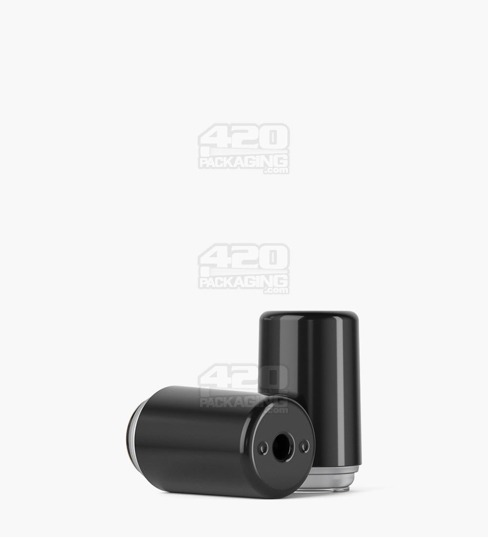 RAE Black Plastic Round Vape Mouthpiece for Hand Press Plastic Cartridges 400/Box