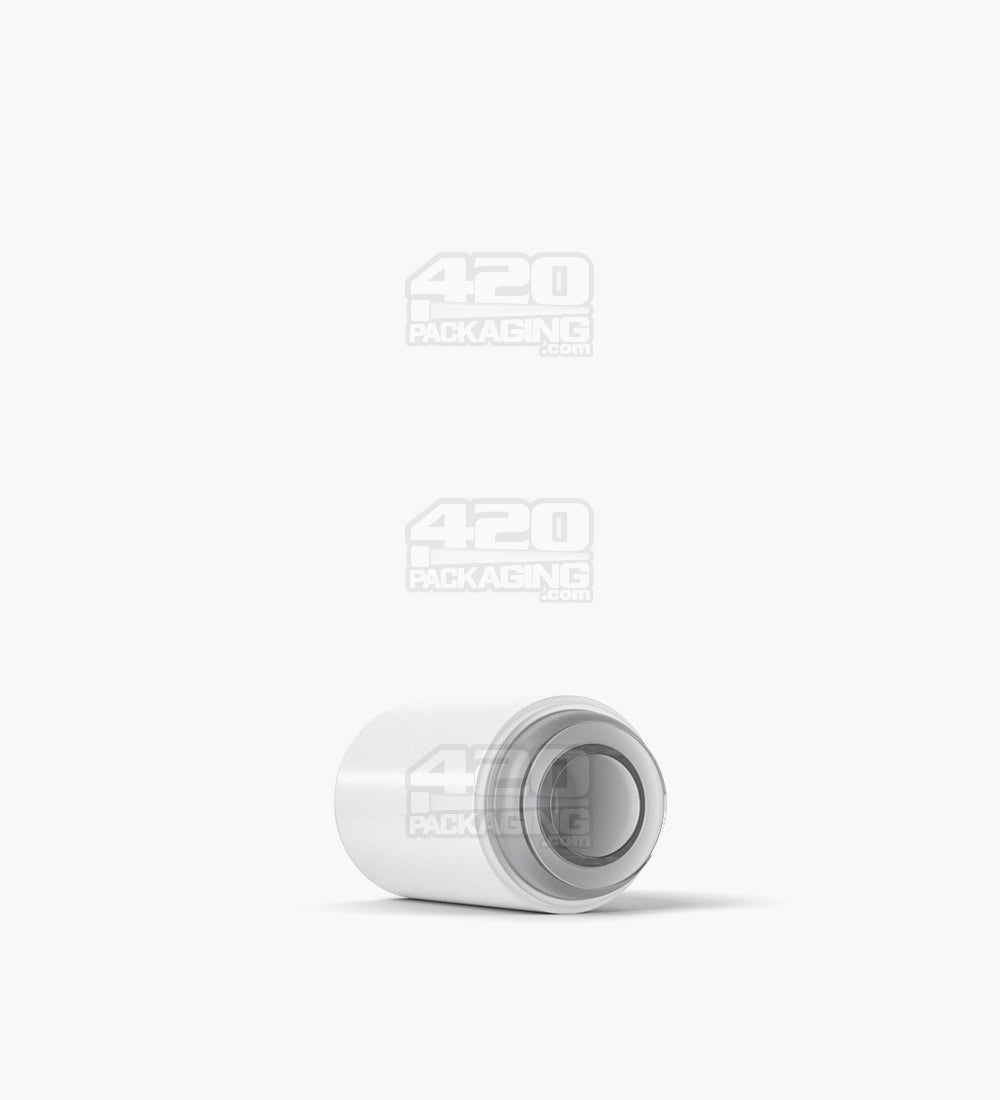 RAE White Plastic Round Vape Mouthpiece for Hand Press Plastic Cartridges 400/Box