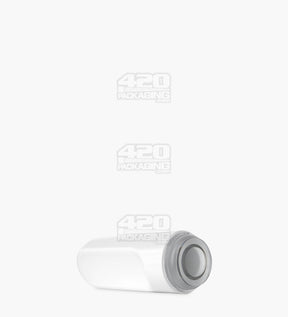 RAE White Ceramic Flat Vape Mouthpiece for Hand Press Ceramic Cartridges 3600/Box - 6