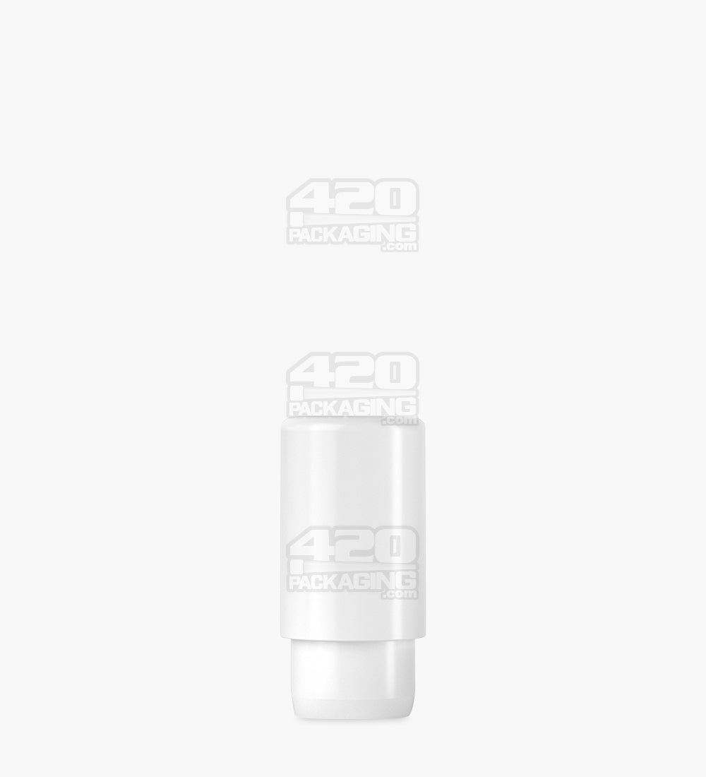 AVD White Plastic Barrel Vape Mouthpiece For Plastic Cartridge 100/Box
