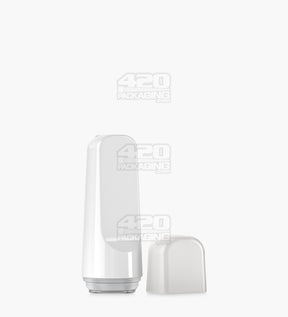 RAE White Plastic Flat Vape Mouthpiece for Hand Press Plastic Cartridges 400/Box - 8