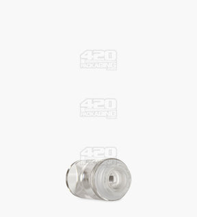 RAE Clear Plastic Round Vape Mouthpiece for Hand Press Plastic Cartridges 400/Box - 6