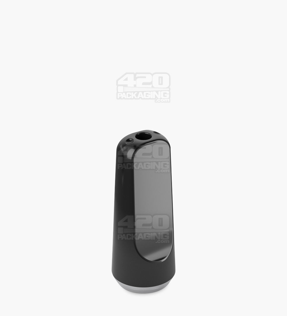 RAE Black Plastic Flat Vape Mouthpiece for Screw On Plastic Cartridges 400/Box
