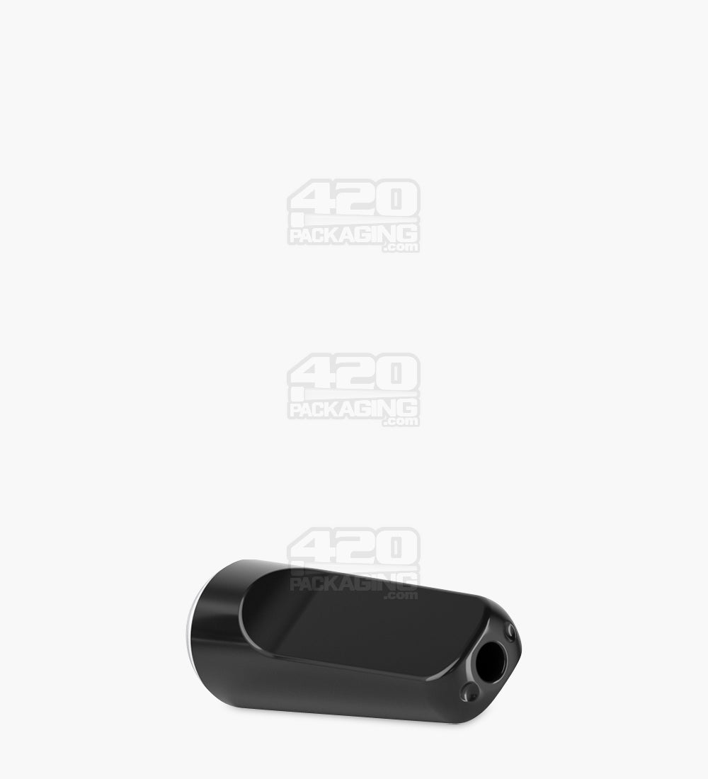 RAE Black Plastic Flat Vape Mouthpiece for Screw On Plastic Cartridges 400/Box