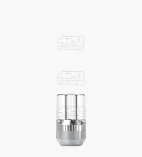 RAE Clear Plastic Round Vape Mouthpiece for Screw On Plastic Cartridges 400/Box - 2