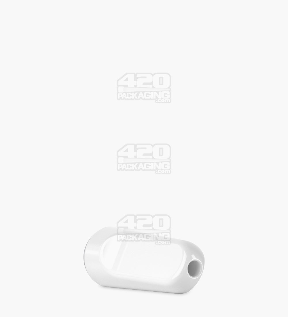 RAE White Ceramic Flat Vape Mouthpiece for Arbor Press Ceramic Cartridges 3600/Box