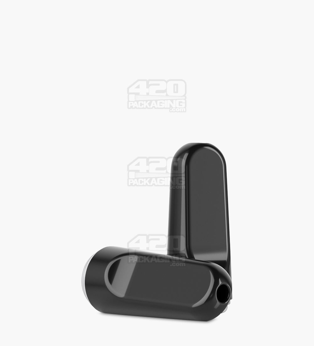 RAE Black Ceramic Flat Vape Mouthpiece for Screw On Ceramic Cartridges 400/Box