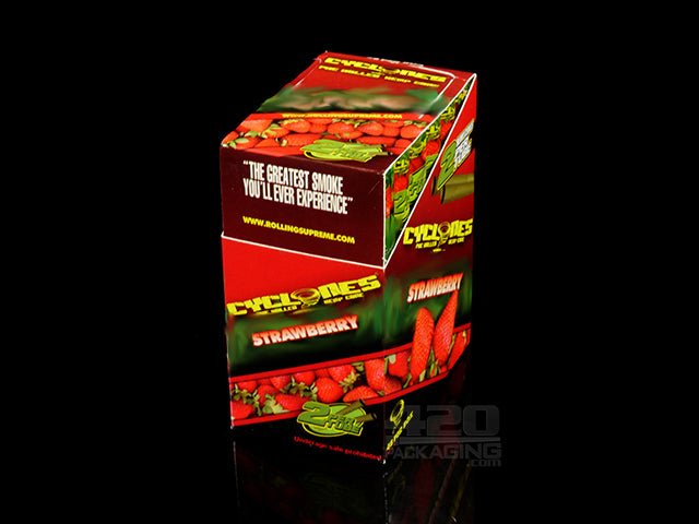 Cyclones Strawberry Flavored Hemp Cones 24/Box - 2