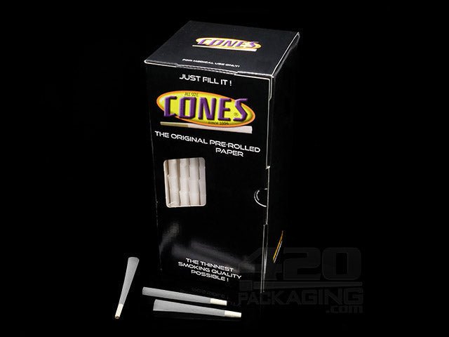 109mm King Size Cones - 20mm Filter (1.3 Grams) 1000/Box - 1