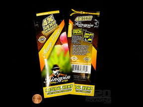 Kingpin Mango Tango Flavor Hemp Wraps 25/Box - 3