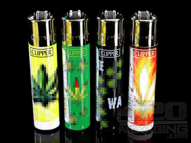 Clipper Lighter Hojas Maria Design 48/Box - 1