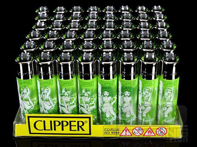 Clipper Lighter Mary Jane Pin Ups Design 48/Box - 3