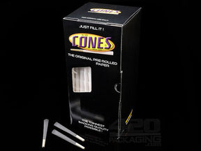 109mm King Size De Luxe Cones - 26mm Large Filter (1.3 Grams) 800/Box - 1