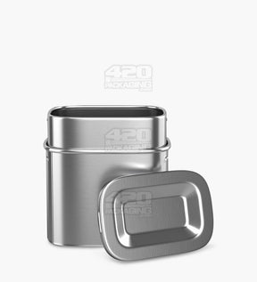 Child Resistant Medium 2oz Pushtin Containers 200/Box - 14
