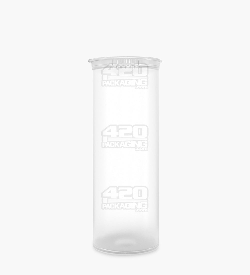 60 Dram Clear Child Resistant Biodegradable Pop Top Bottles 75/Box