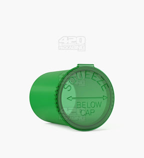 30 Dram Green Child Resistant Transparent Pop Top Bottles 150/Box - 3