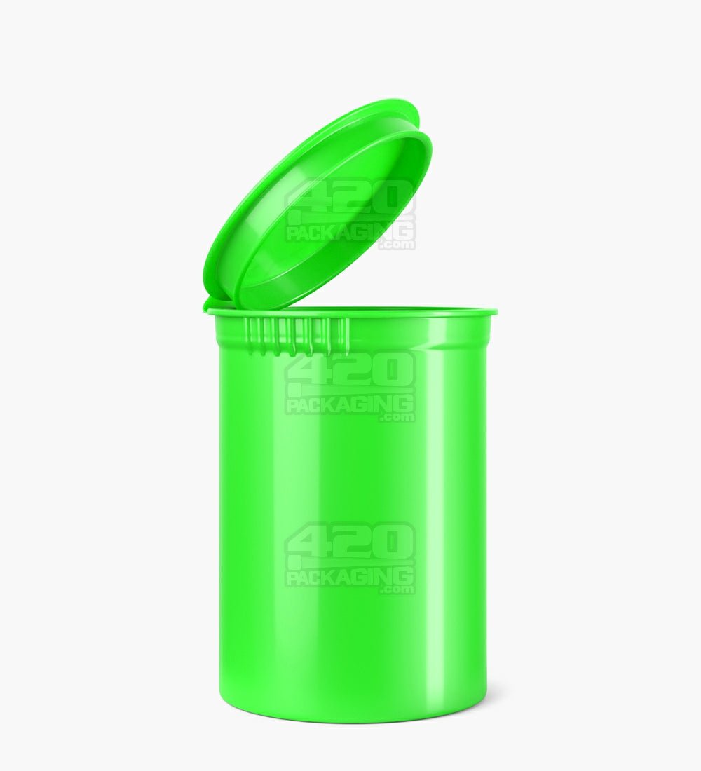 30 Dram Lime Child Resistant Opaque Pop Top Bottles 150/Box - 1