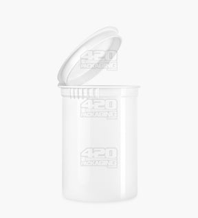 30 Dram White Child Resistant Opaque Pop Top Bottles 150/Box