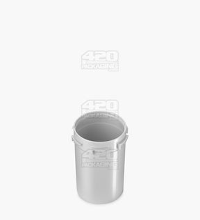 75mm Child Resistant Opaque Silver Reversible Cap Vials 240/Box