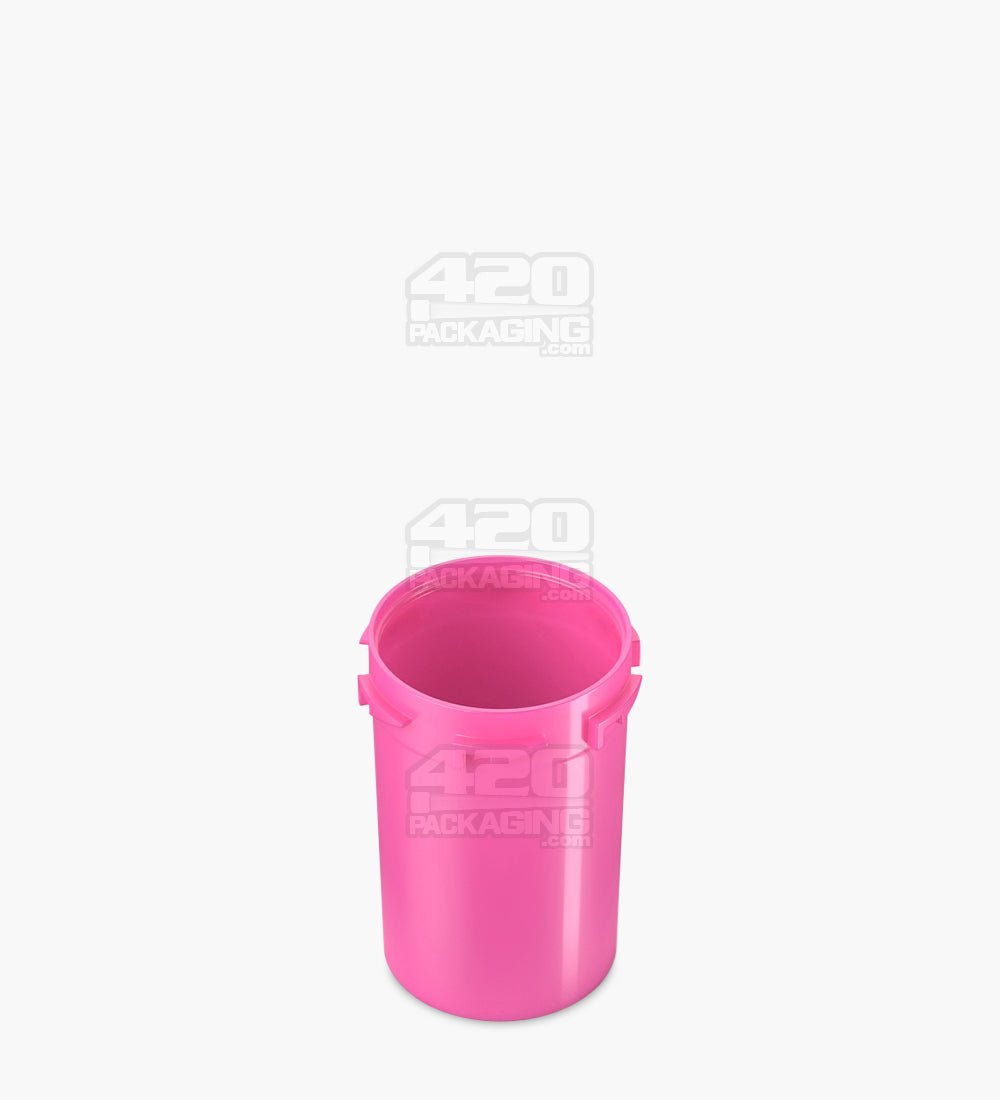 17mm Opaque Child Resistant Pink Reversible Cap Vials 240/Box - 6