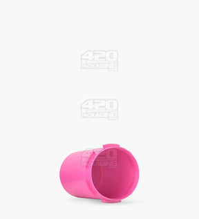 17mm Opaque Child Resistant Pink Reversible Cap Vials 240/Box - 8