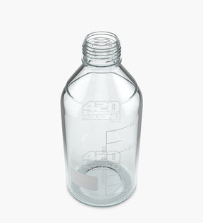 45mm Glass Reagent Lab Bottle w/ Blue Screw Top Cap - 1000ml - 24/Box - 6