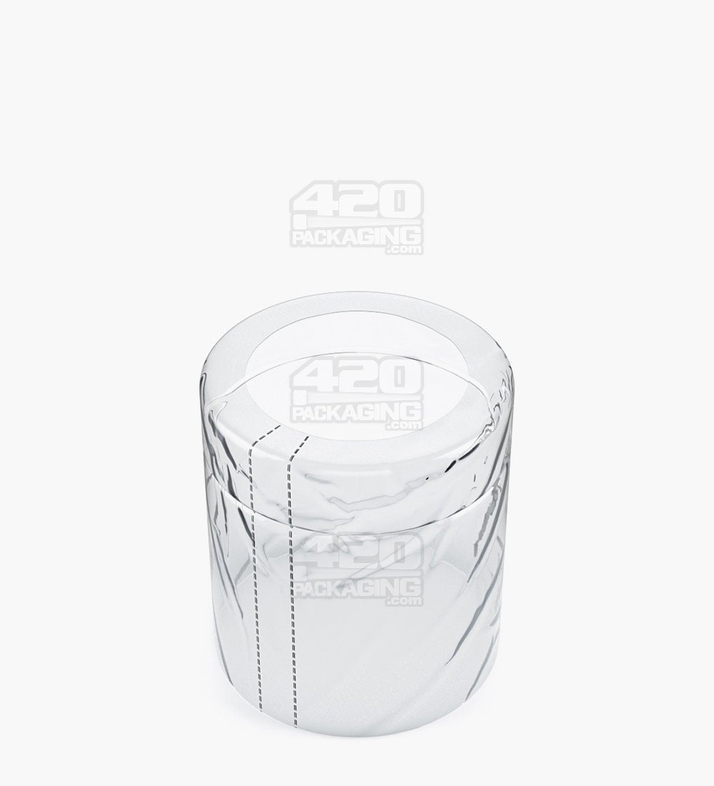 10oz Tamper Evident Heat Seal Plastic PVC Flat Shrink Bands for Jars 1000/Box - 1