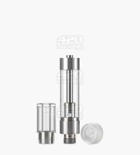 CCELL Liquid6 Plastic Vape Cartridge 2mm Aperture 1ml w/ Barrel Clear Mouthpiece Connection 100/Box - 4