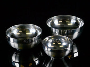 3 Piece Stainless Steel Mixing Bowls - 1