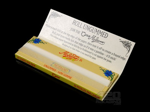 Sans Gomme Club Modiano Bistro 1 1-4 Size Rolling Papers 24/Box - 4