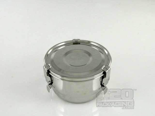 2 Liter C-Vault Metal Storage Jar With Boveda Pack - 1