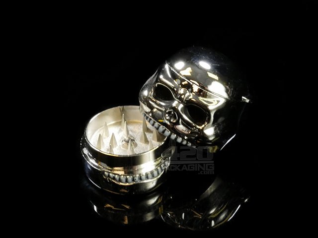 Skull Metal Three Piece Grinder - 1
