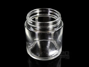 3oz Glass Child Resistant Screw Top Jars With Black Lid 150-Box - 3