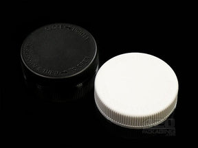 63mm Child Resistant Lid Closure For Screw Top Jars 75/Box White - 1