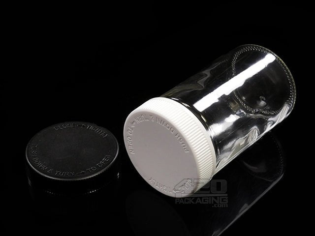 63mm Child Resistant Lid Closure For Screw Top Jars 75/Box White - 4