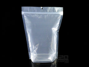 9 x 13.5 Inch Clear Plastic Stand Up Pouch Storage Bags 100/Box - 1