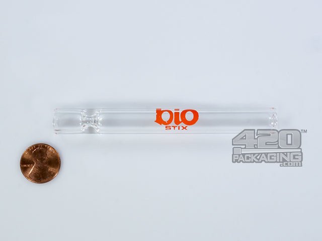 Bio Stix One Hitter Glass Chillums 150/Box - 2