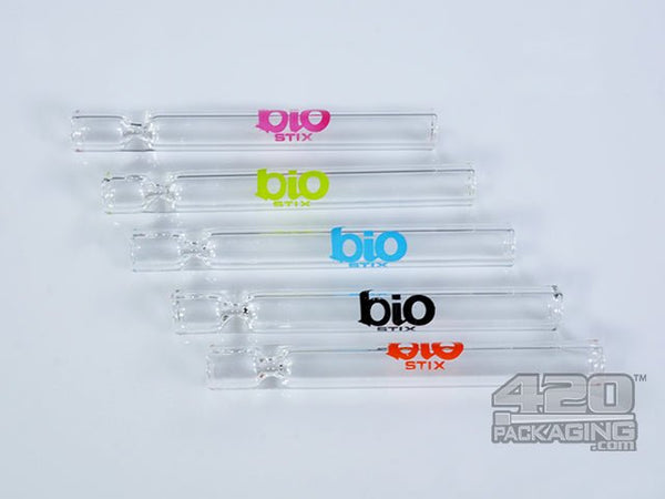 Biostix Small One Hitter Glass Chillum Hand Pipe